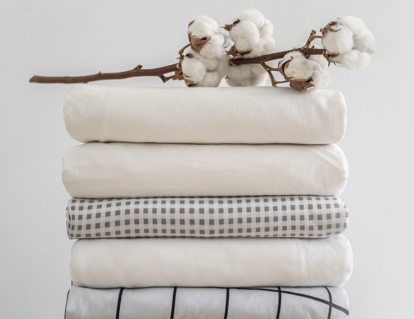 A simple, peaceful linen scene