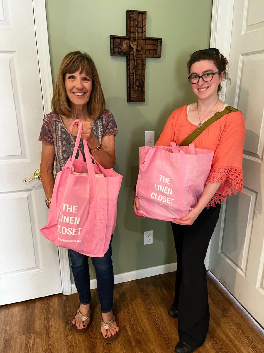 Ceara Struck and volunteers at The Nehemiah Project in Petoskey, Michigan