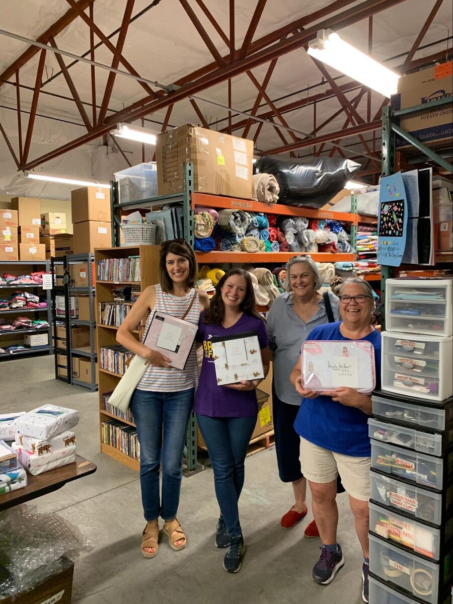 The Linen Closet delivering new linens to transitional housing in Clark County