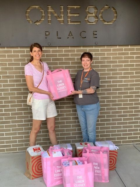 Traci Collins, Donation and Supply Coordinator at One80Place in Charleston, South Carolina